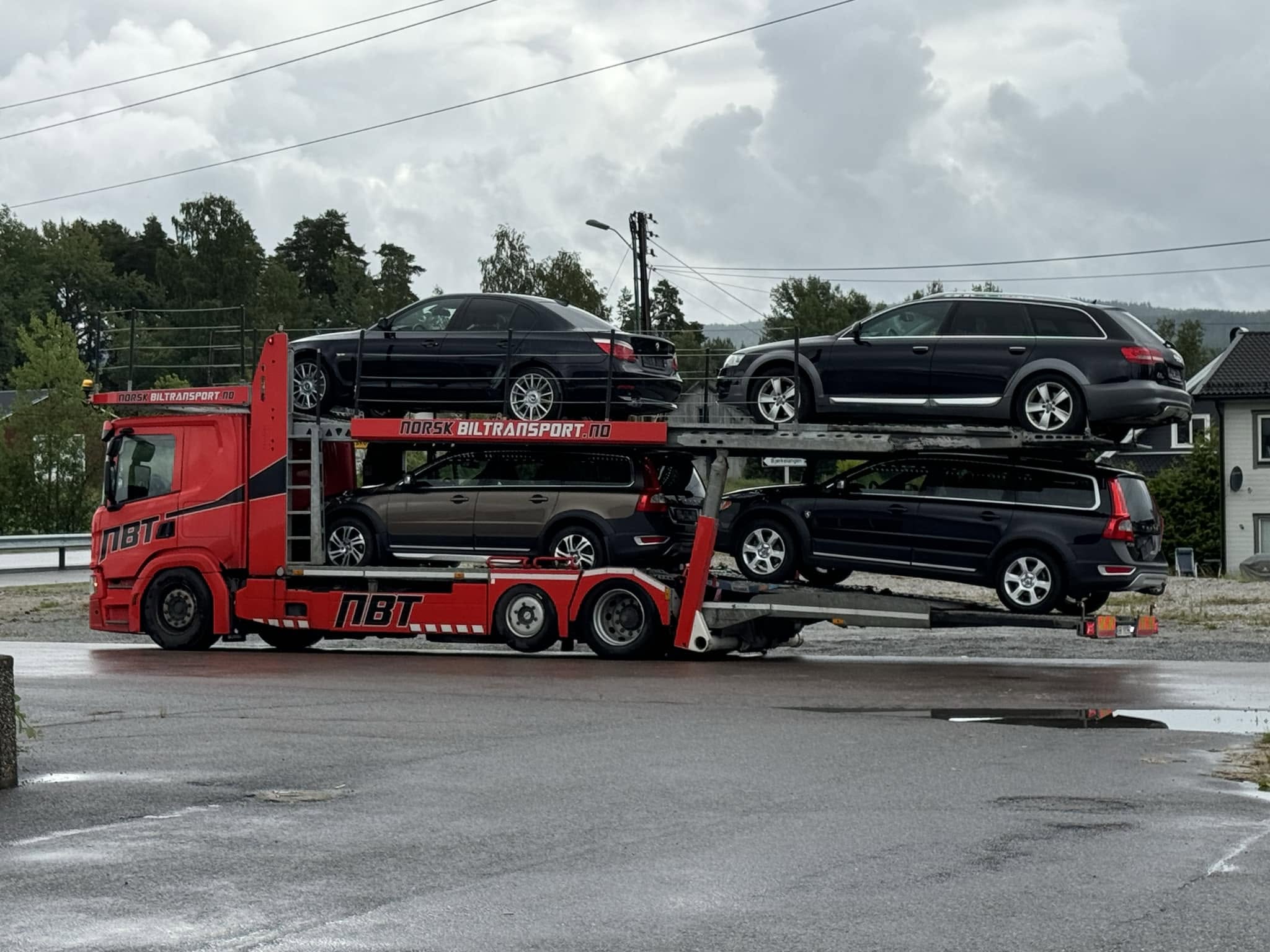 Biltransport hos Tinius Bilsenter